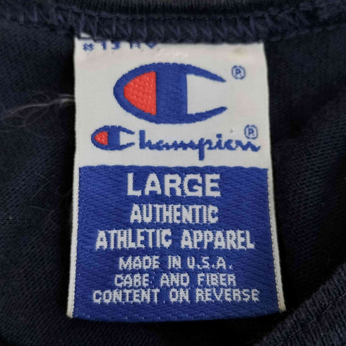 チャンピオン Champion 90s USA製 コットン フロントロゴプリント タンクトップ メンズ import:L